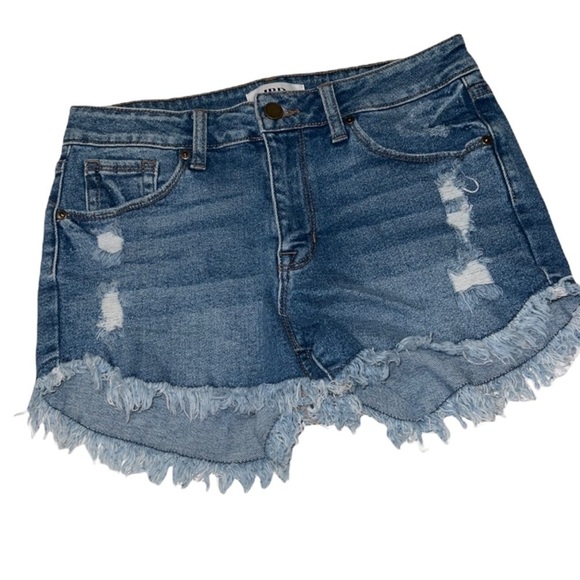 JBD JUST BLACK DENIM JEAN SHORTS size small - Picture 1 of 10